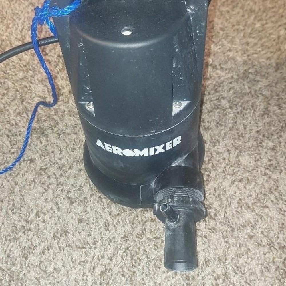 Aeromixer Black Aerator Pump
